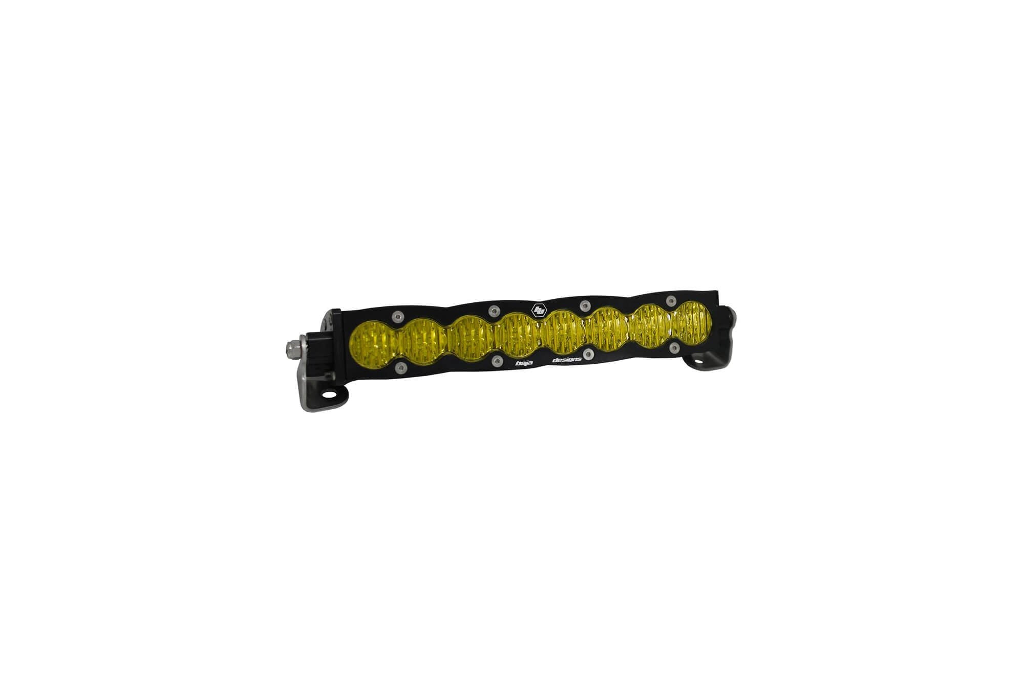 S8, 10" Wide Driving Amber,LED Light Bar