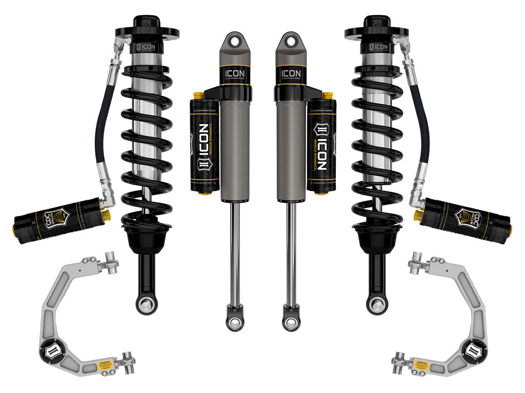ICON 2021-2025 Ford F-150 Tremor, 2.5-3" Lift, Stage 4 Suspension System, Billet, CDCV