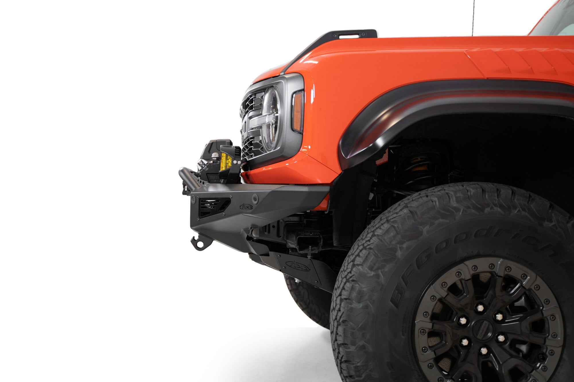2022-2026 Bronco Raptor Rock Fighter Winch Front Bumper