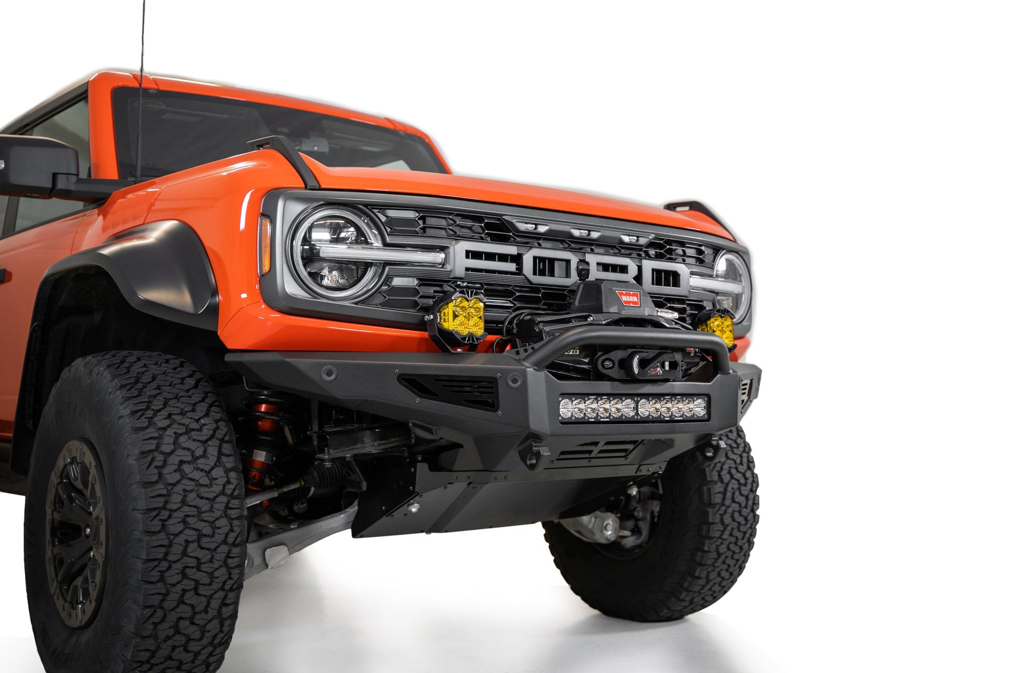 2022-2026 Bronco Raptor Rock Fighter Winch Front Bumper