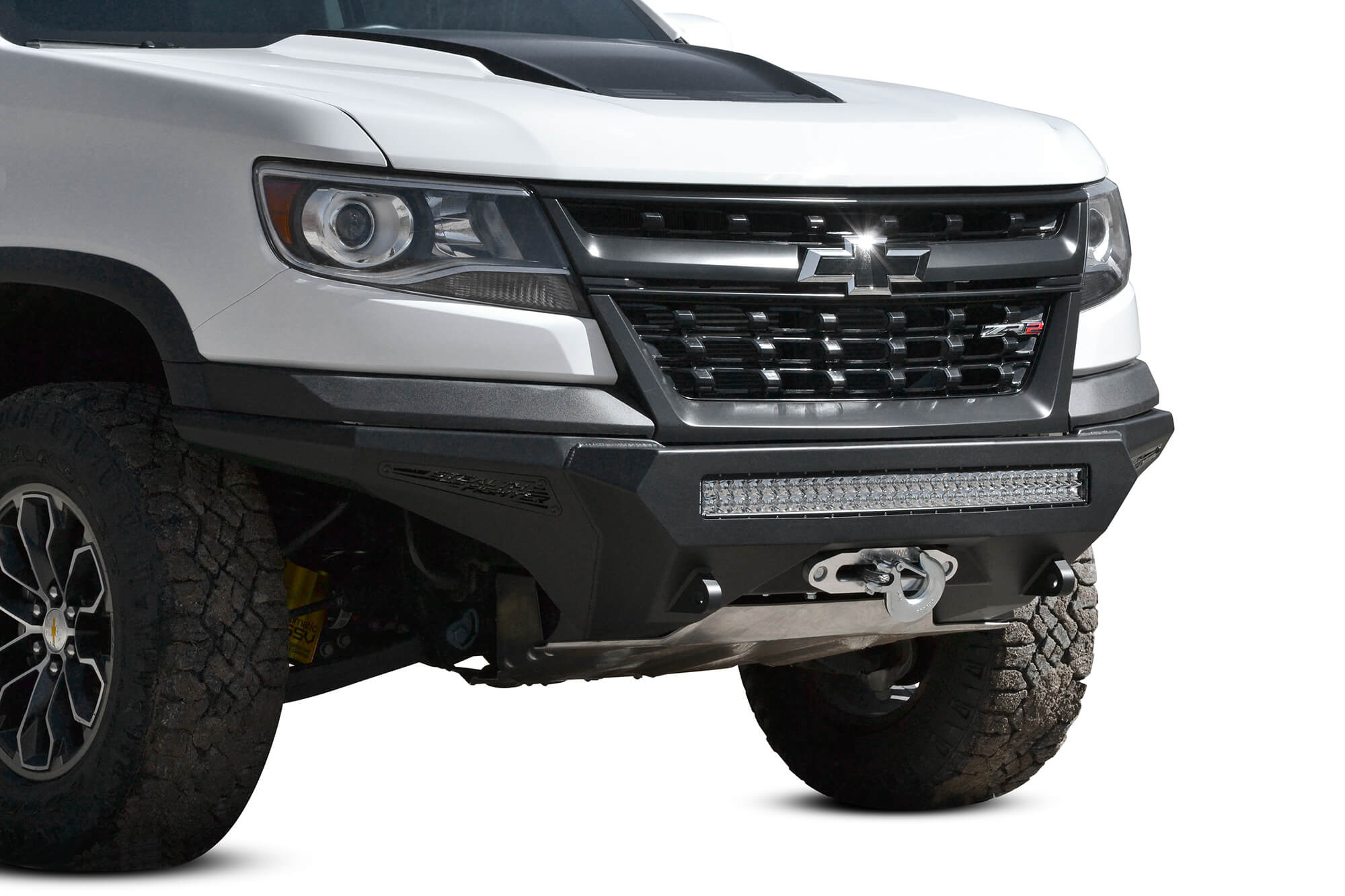 2017-2021 Chevy Colorado ZR2 Stealth Fighter Winch Front Bumper