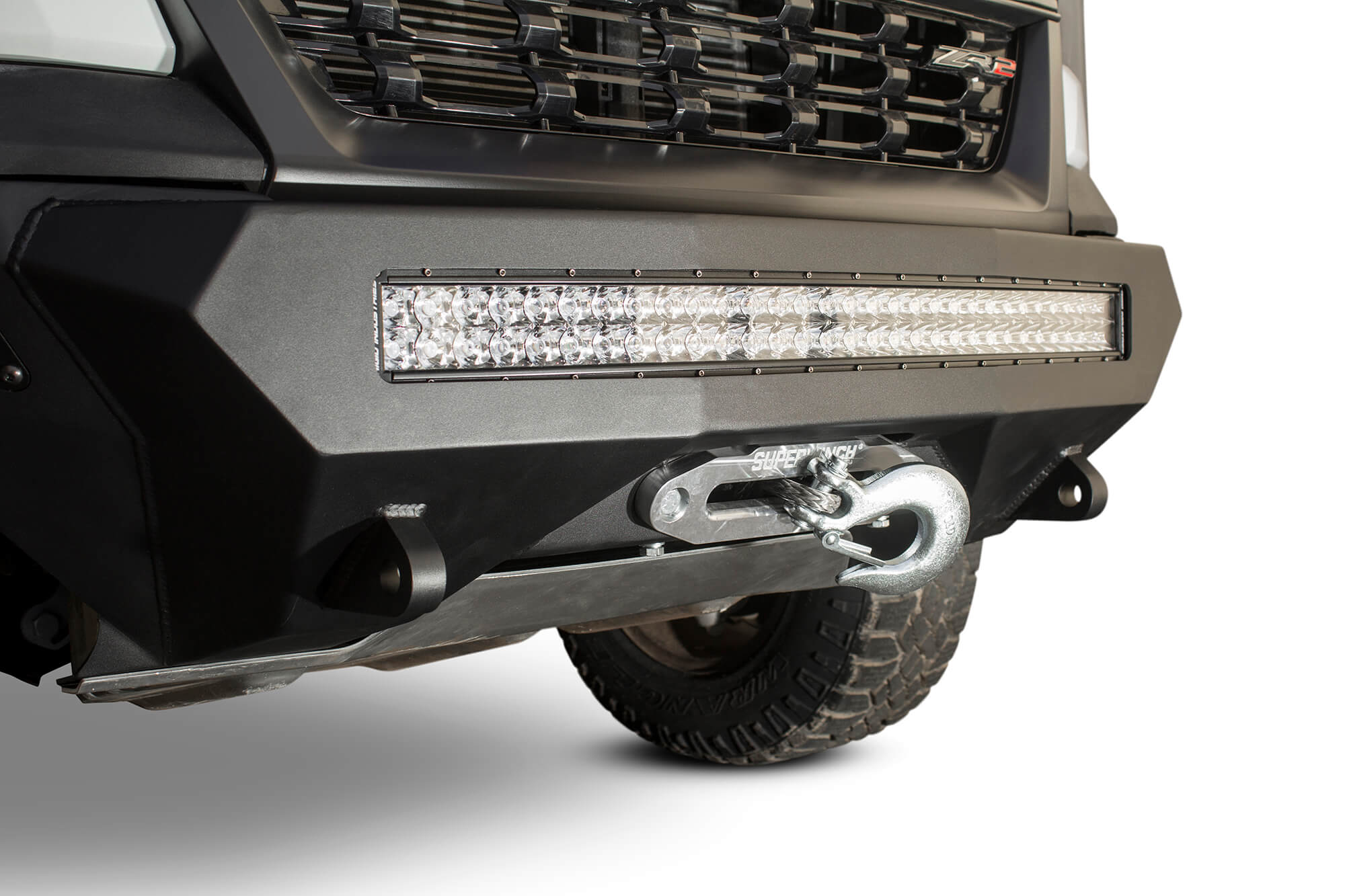 2017-2021 Chevy Colorado ZR2 Stealth Fighter Winch Front Bumper