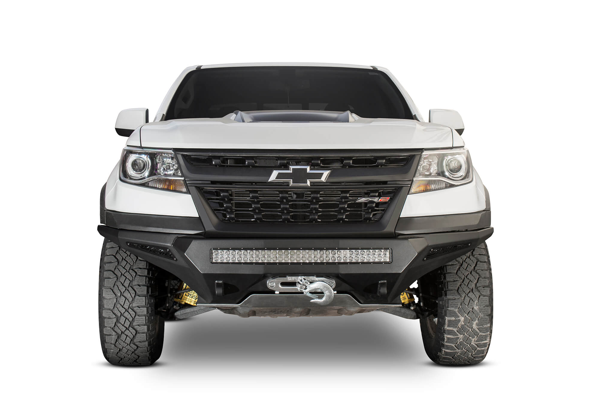 2017-2021 Chevy Colorado ZR2 Stealth Fighter Winch Front Bumper