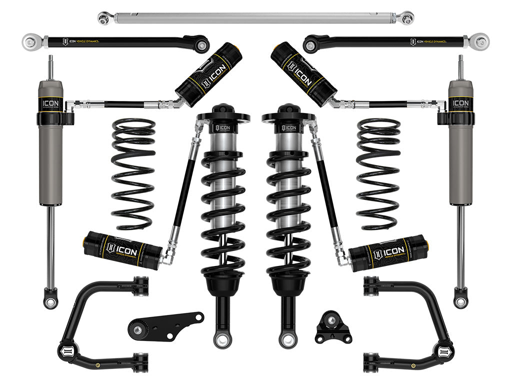 ICON 2024-2025 Toyota Land Cruiser 250 Series, 1.25-3" Lift, Stage 7 Suspension System, Tubular