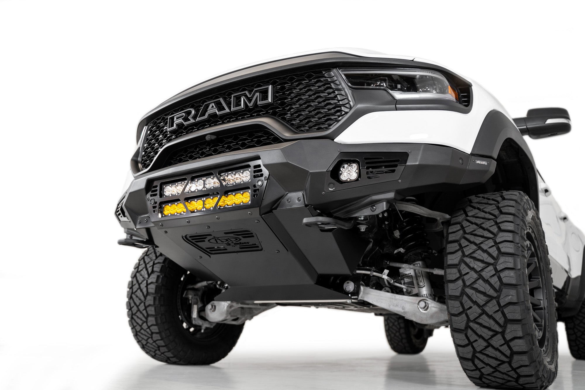 2021-2024 RAM 1500 TRX Bomber Front Bumper (20 Inch Lights)