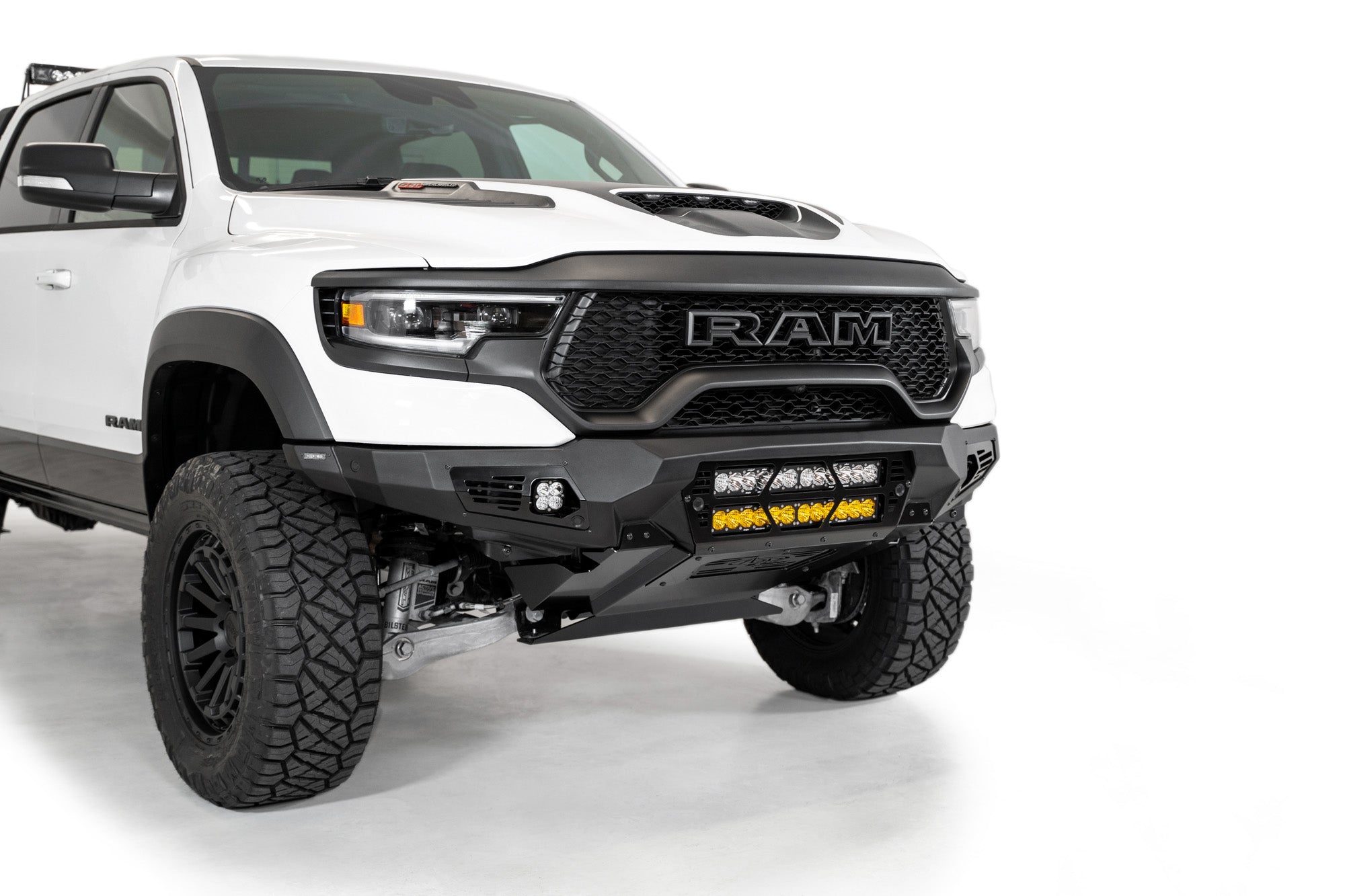 2021-2024 RAM 1500 TRX Bomber Front Bumper (20 Inch Lights)