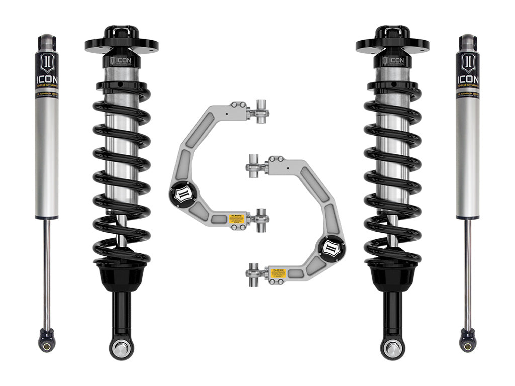 ICON 2021-2025 Ford F-150 Tremor, 2.5-3" Lift, Stage 1 Suspension System, Billet