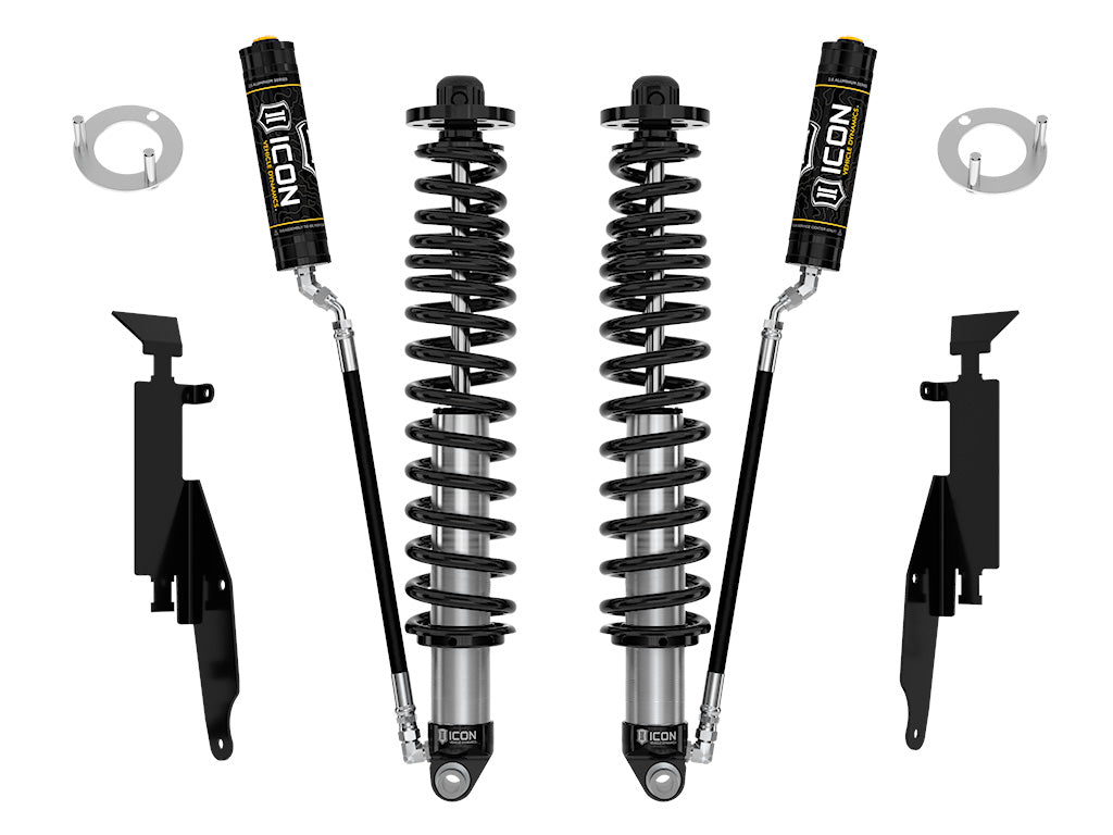ICON 2021-2026 Ford Bronco, Rear, 1.25-3” Lift, V.S. 2.5 Series Coilover Kit, Remote Reservoir, Heavy Rate Springs, Pair