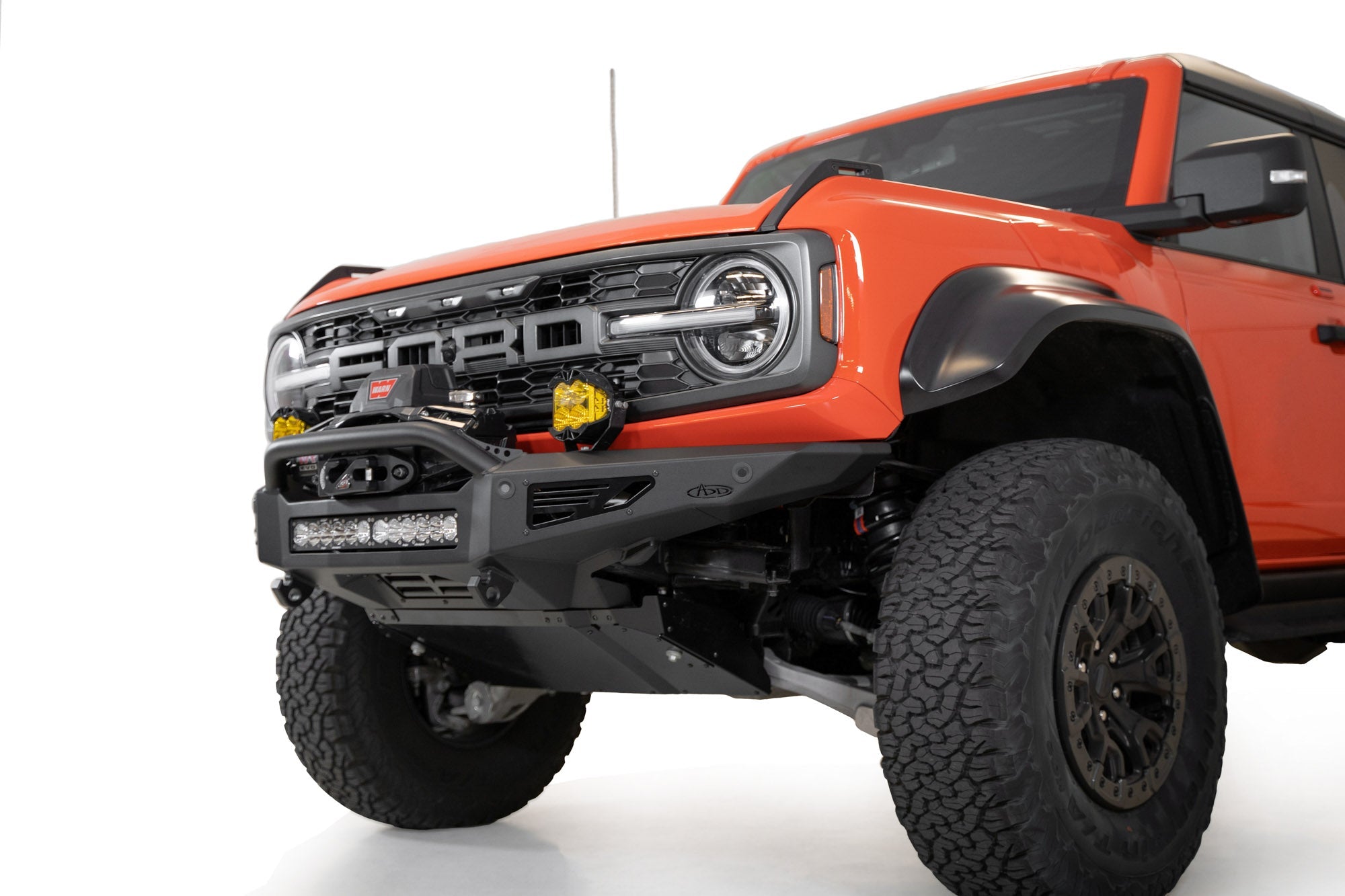 2022-2026 Bronco Raptor Front Skid Plate | Rock Fighter & Bomber Bumpers