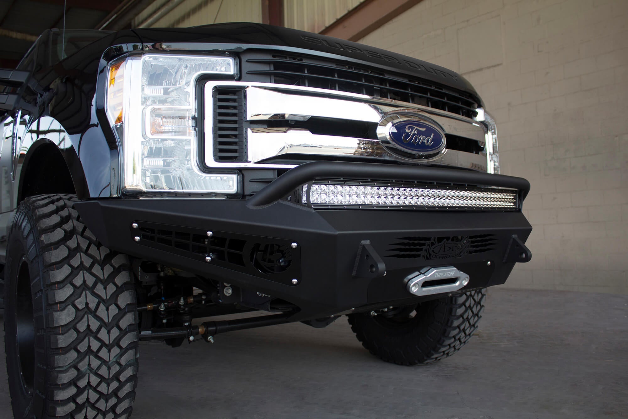 2017-2022 Ford Super Duty HoneyBadger Winch Front Bumper