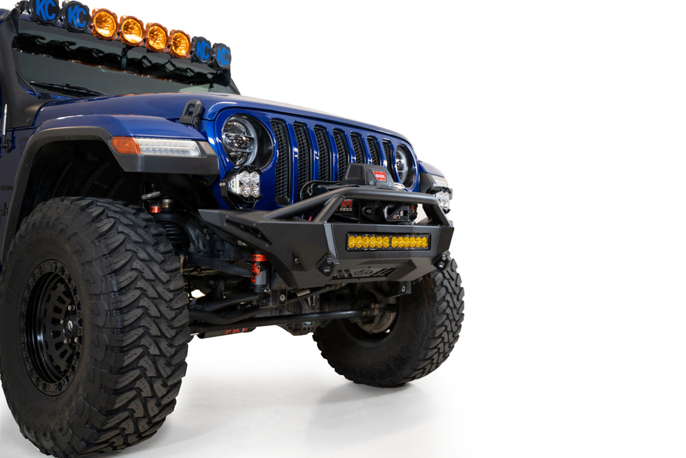 2018-2026 Jeep JL/JT Stealth Fighter Front Bumper