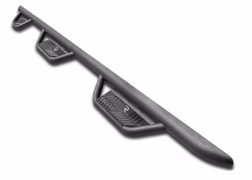 N-Fab Textured Black Bed Access Podium Steps - 2007-2021 Toyota Tundra