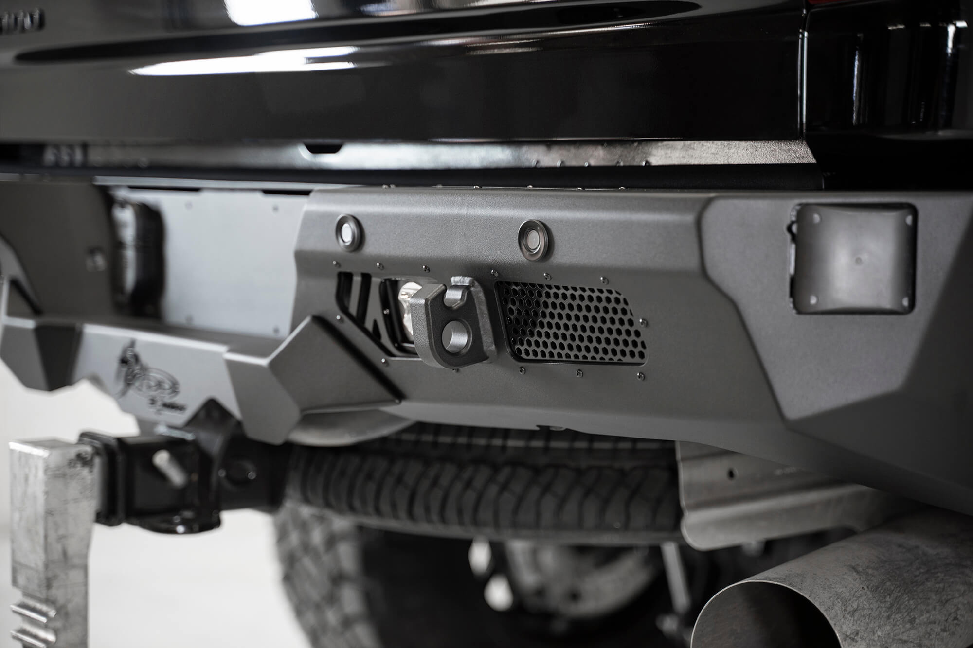 2020-2023 GMC/Chevy 2500 Bomber HD Rear Bumper w/ Blind Spot
