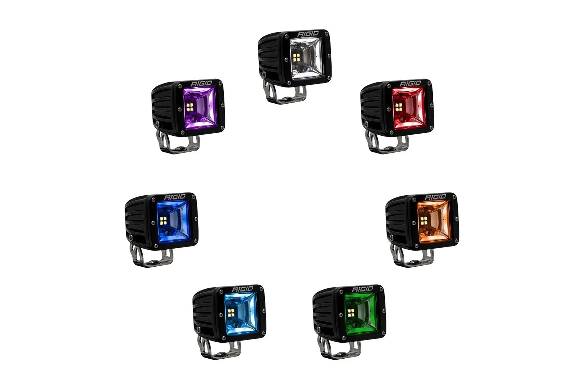 Rigid Industries Radiance+ Scene RGBW Surface Mount | Pair