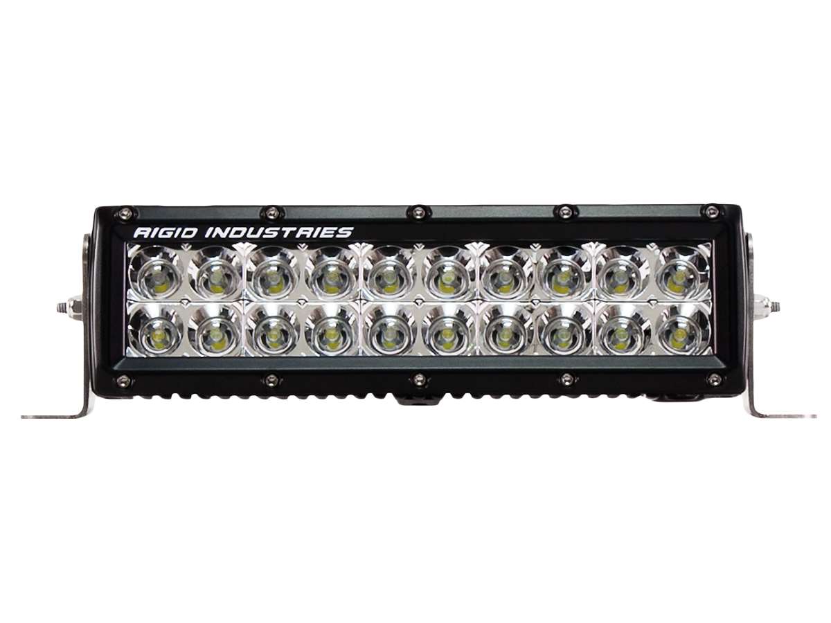 RIGID 10" E-Series PRO White Flood LED Light Bar