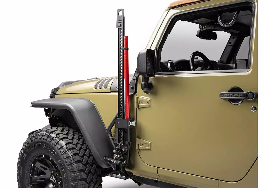 Go Rhino Exterior Jack Mount - 2007-2018 Jeep Wrangler JK — view 7