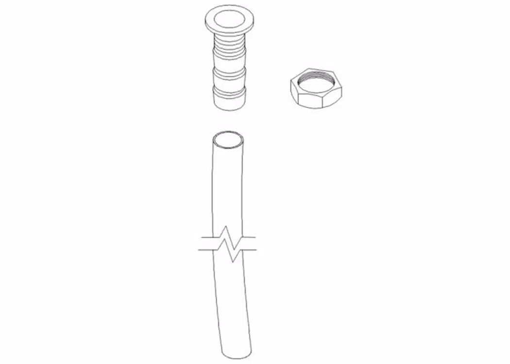 Roll-N-Lock Replacement Drain Tube Kit