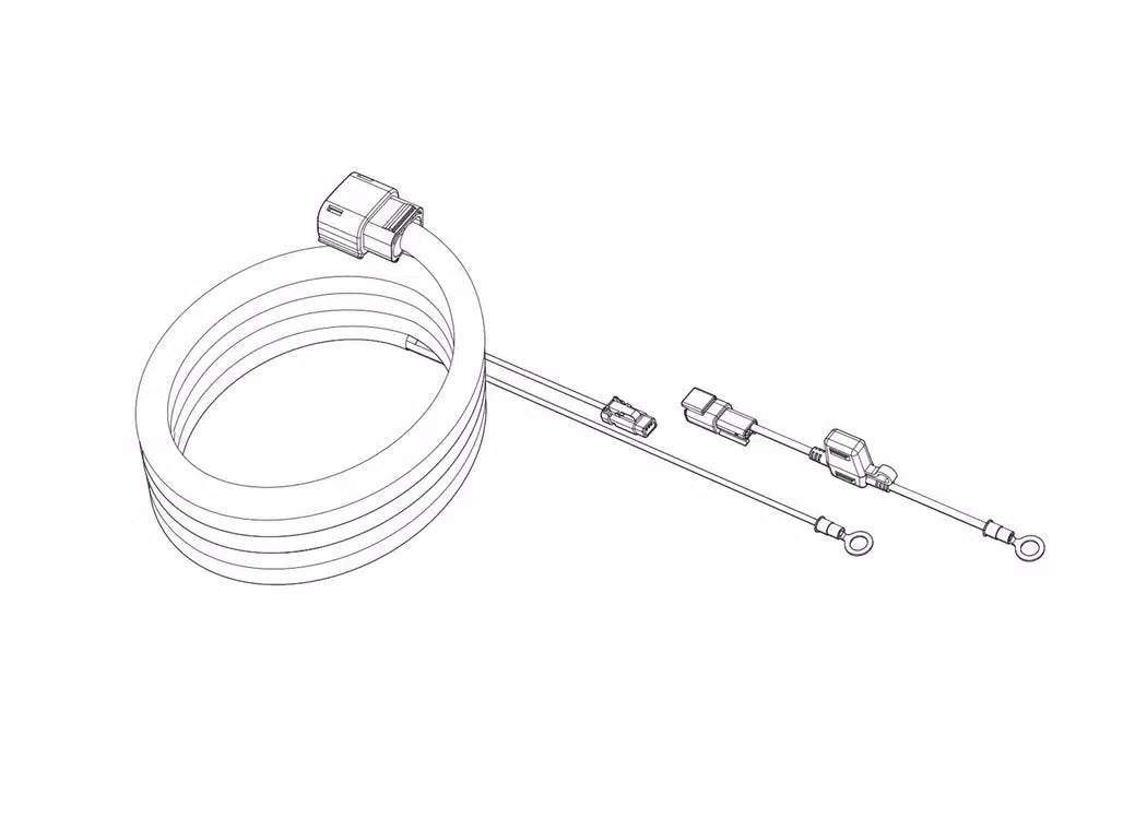 RealTruck FlushFit TS Electric Replacement ECM to Cabin Module Wiring Harness — view 2