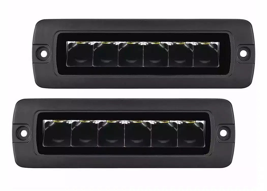 RealTruck Xplor Blackout Series Flush Mount Sixline Flood Lights — view 2