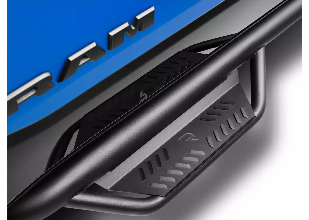 N-Fab Textured Black Cab Length Podium Steps - 2022-2026 Nissan Frontier — view 2