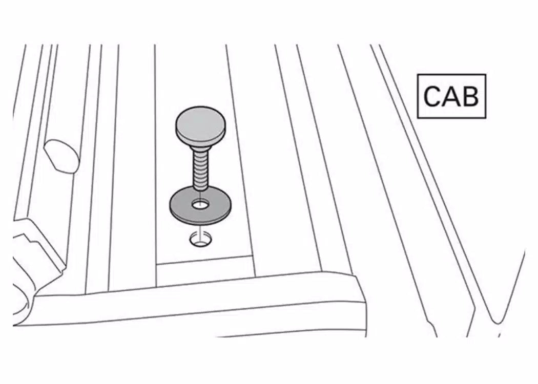 BAKFlip Replacement Elevator Bolts & Knobs — view 2