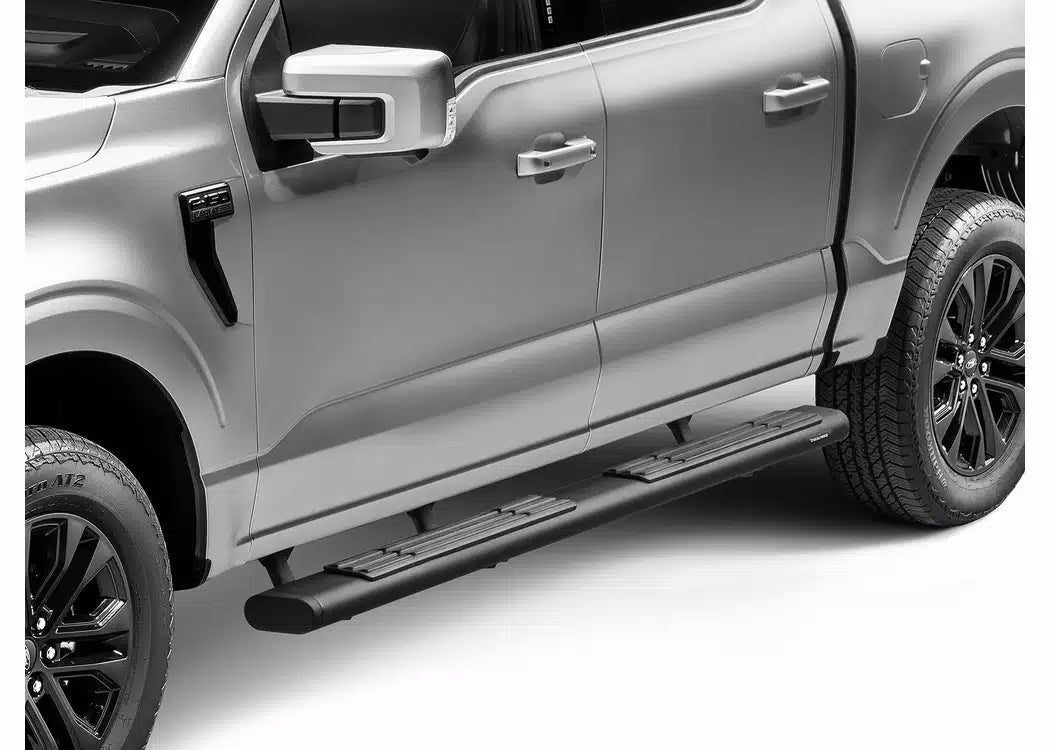 Go Rhino 6" O.E. Xtreme Oval Black SideSteps - 2005-2026 Nissan Frontier