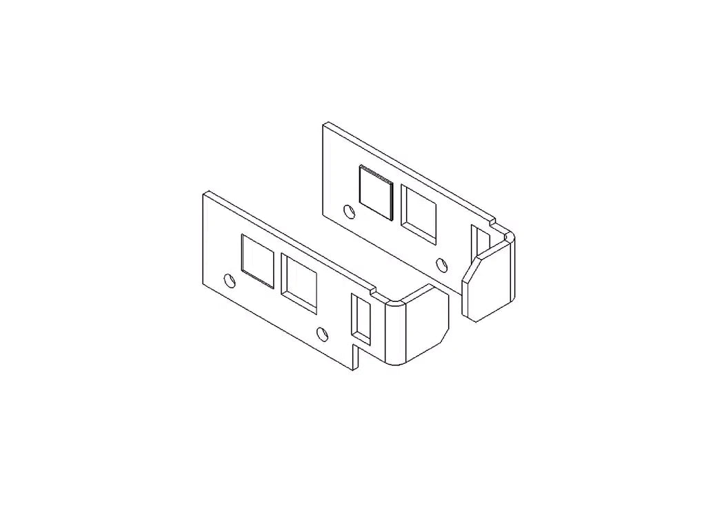 Roll-N-Lock Replacement Striker Plates - Standard — view 2