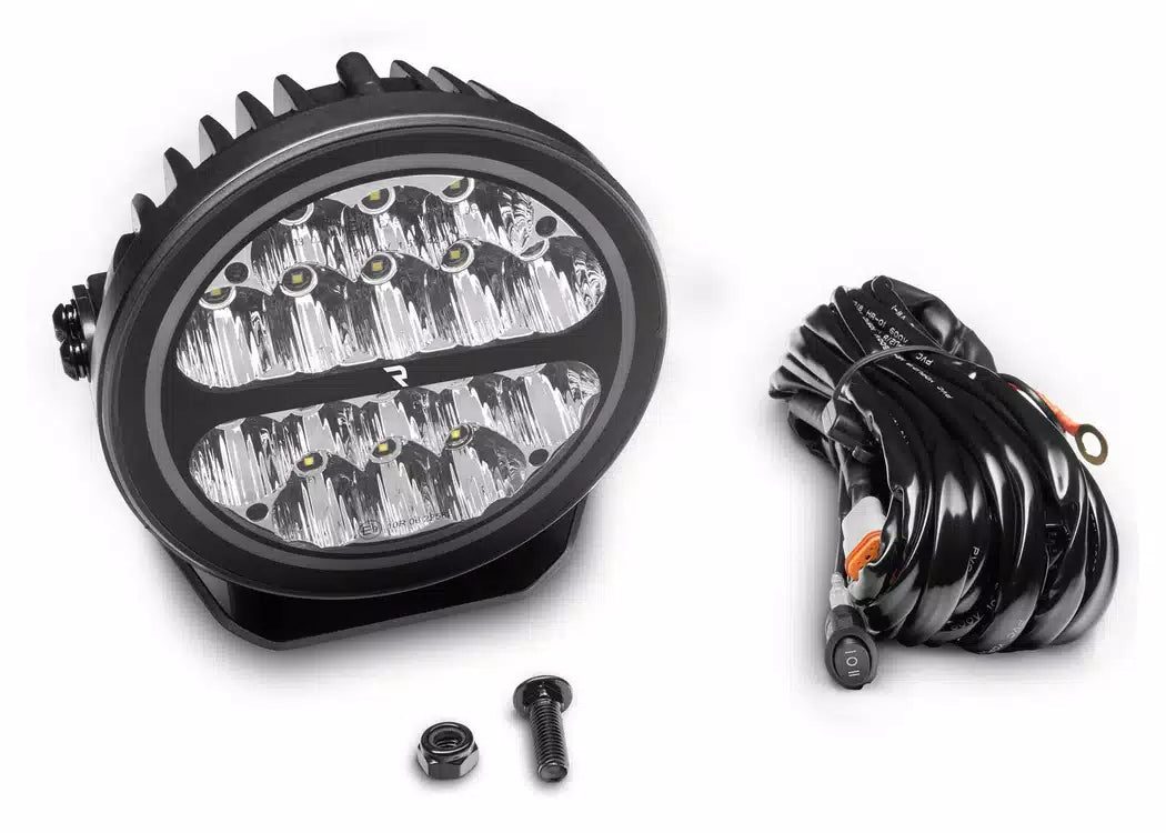 RealTruck Xplor Blackout Series 9" Maxround LED Light — view 3