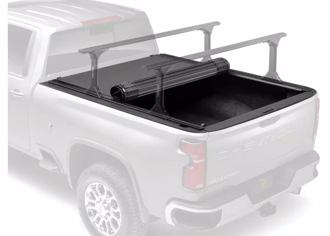 RealTruck BAK Revolver X4 TS Hard Roll-Up Tonneau Cover w/ T-Slot Rails - 2005-2021 Nissan Frontier, Suzuki Equator — view 2