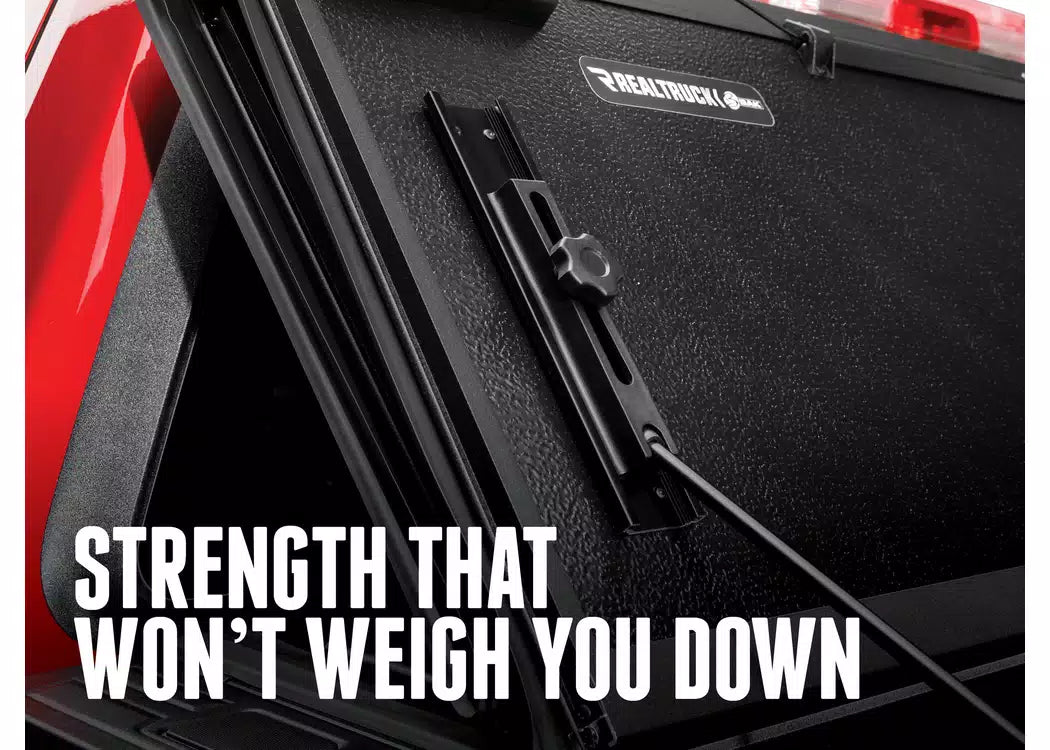 RealTruck BakFlip G2 Hard Folding Tonneau Cover - 2014-2018 GMC Sierra 1500, Chevrolet Silverado 1500 — view 7