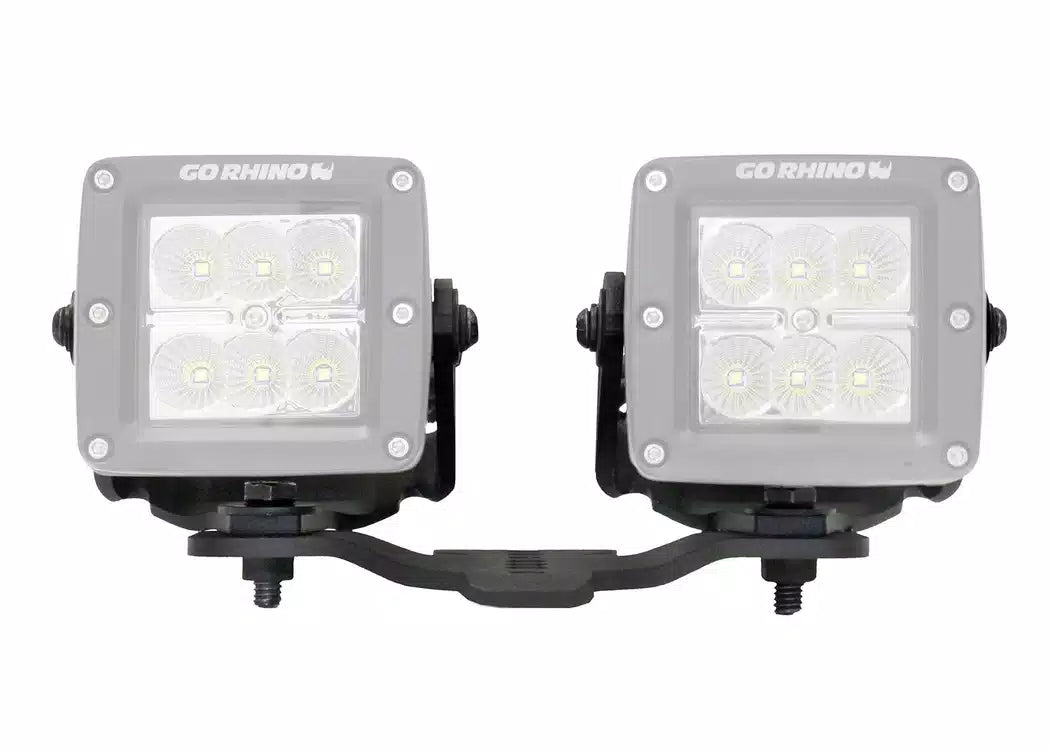 RealTruck Hood Hinge Light Mounts - 2018-2026 Jeep Gladiator, Jeep Wrangler JL