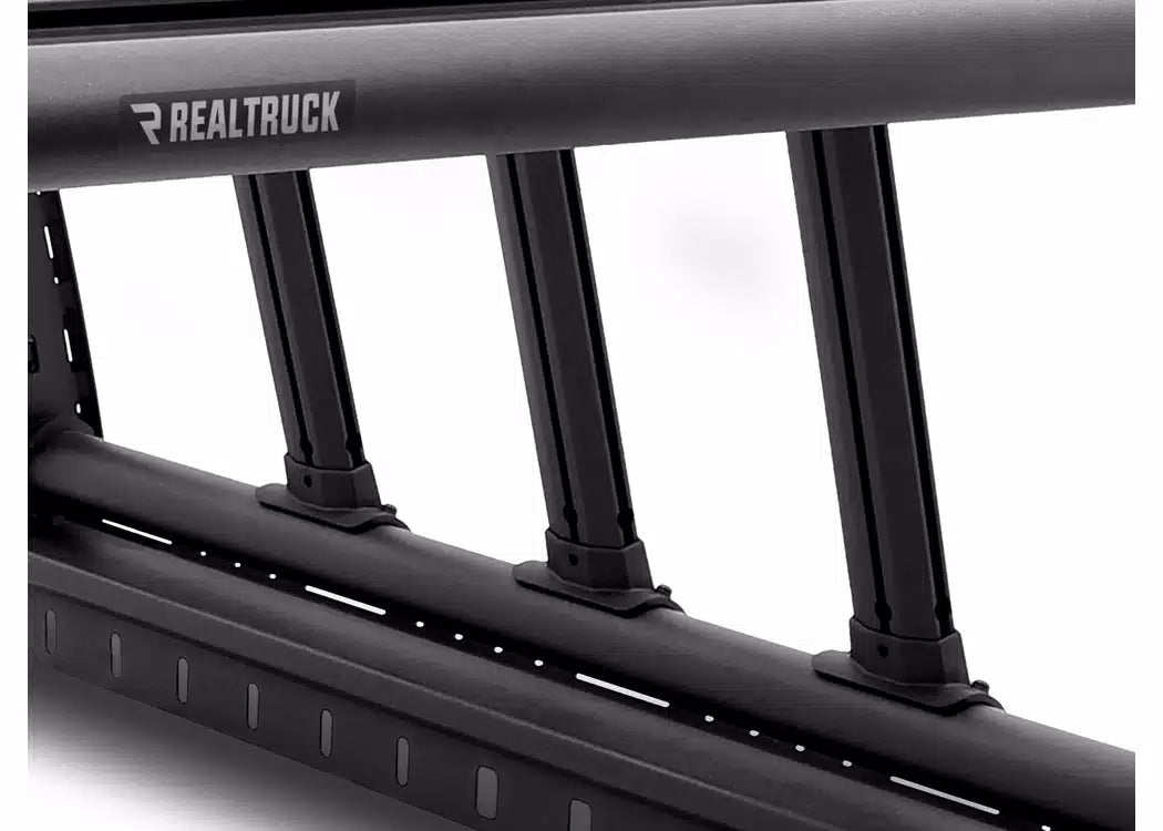 RealTruck Go Rhino XRS Overland Xtreme Bed Rack - 2005-2021 Nissan Frontier — view 5