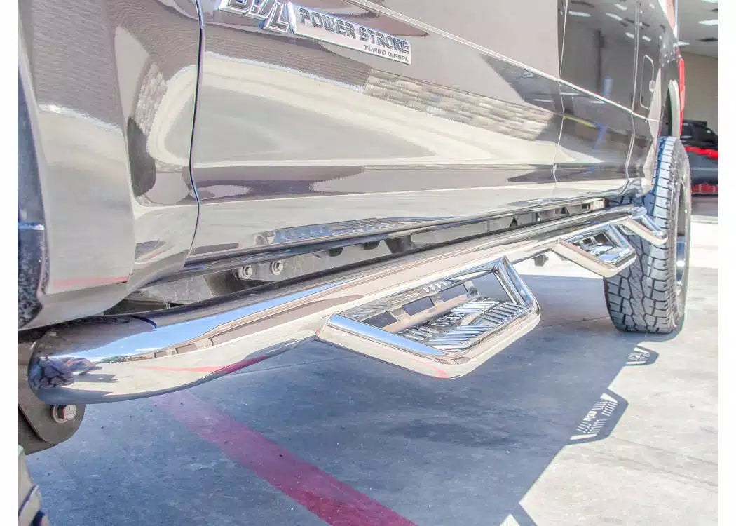 N-Fab Stainless Steel Bed Access Podium Steps - 2015-2024 Ram 1500, Ram 1500 Classic — view 5