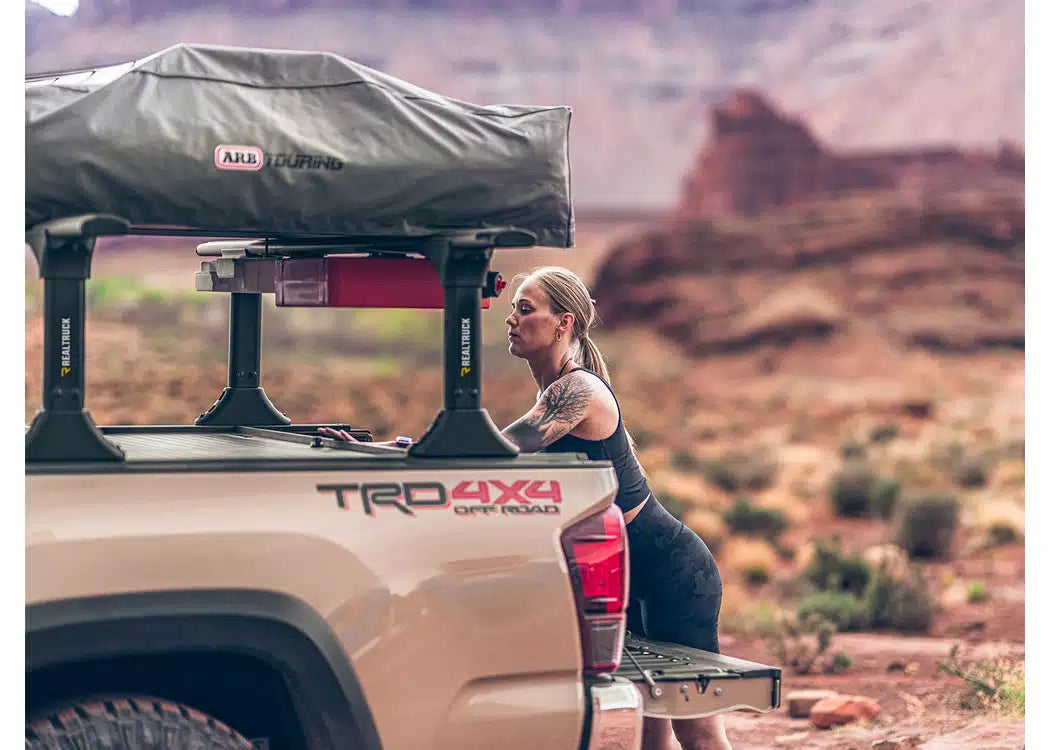 RealTruck Roll-N-Lock A-Series XT Manual Retractable Tonneau Cover w/ T-Slot Rails - 2022-2026 Toyota Tundra — view 7