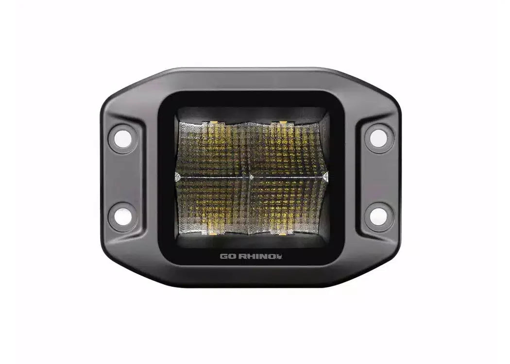 RealTruck Blackout Series Flush Mount 3x3 Cube Spot Light — view 3