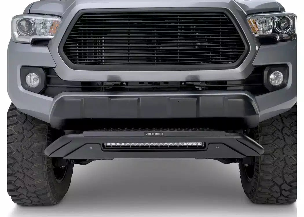 Go Rhino RC3 LR Skid Plate with Xplor Light Bar - 2016-2024 Nissan Titan, Nissan Titan XD — view 3