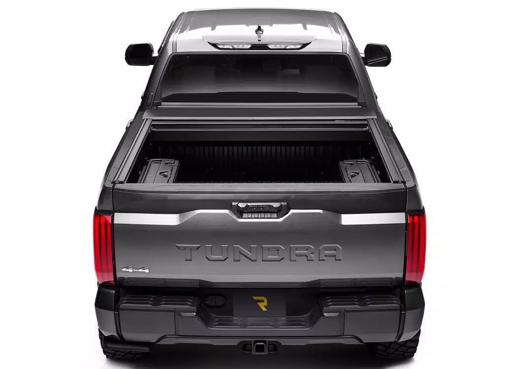 RealTruck Roll-N-Lock E-Series XT Electric Retractable Tonneau Cover w/ T-Slot Rails - 2007-2021 Toyota Tundra — view 7
