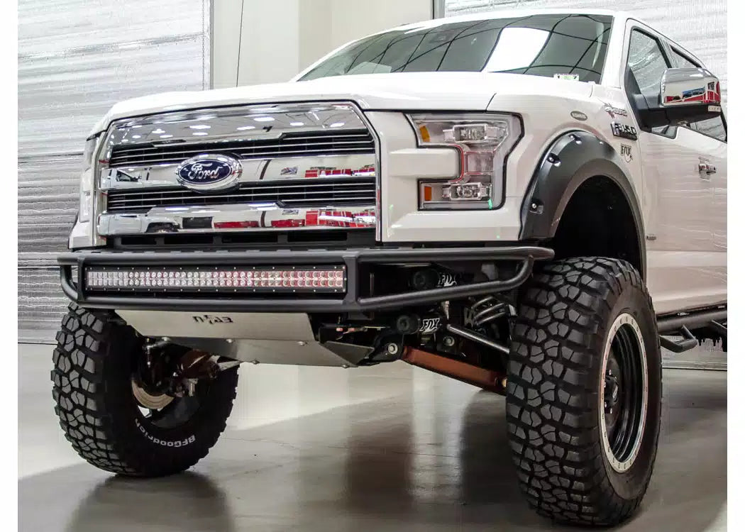 N-Fab M-RDS Gloss Black PreRunner Front Bumper - 2014-2021 Toyota Tundra — view 6