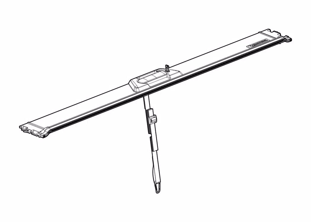 RealTruck FlushFit TS Manual Replacement Tailgate Slat - 2019-2023 Ford Ranger — view 2
