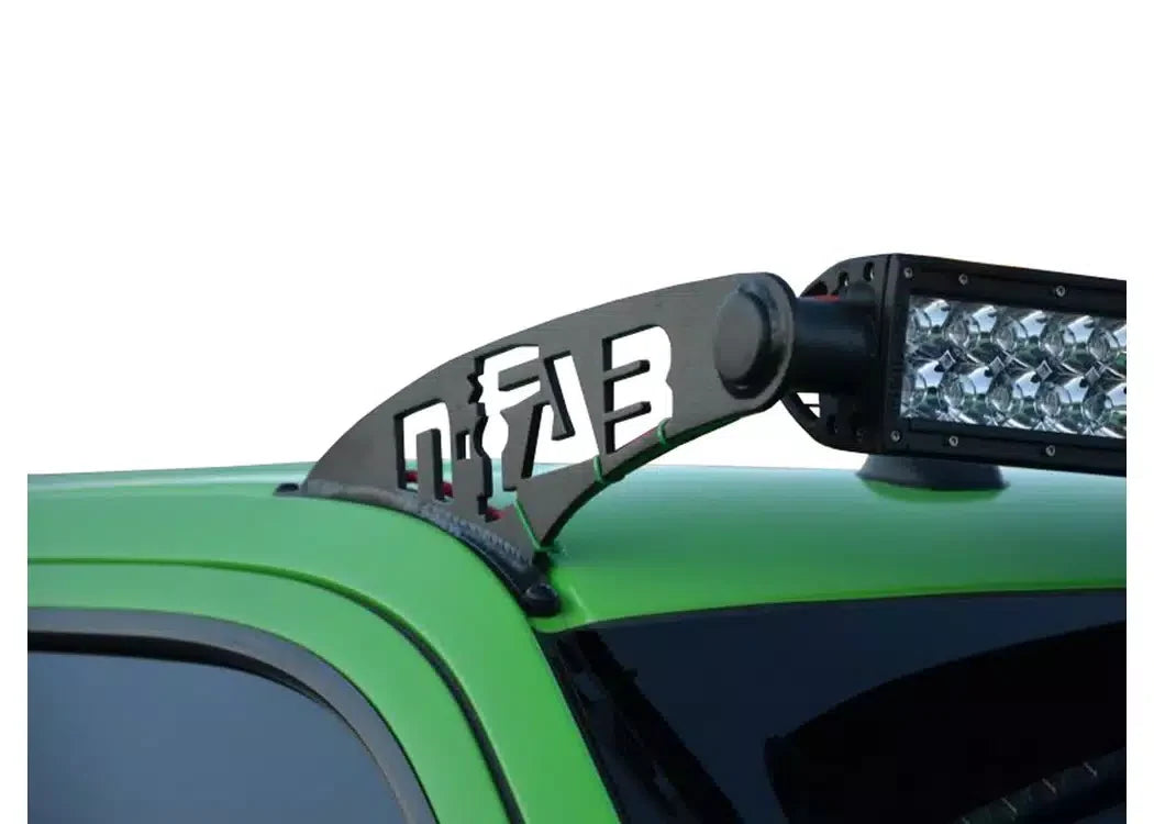 N-Fab LED Light Bar Roof Mounts - 2010-2024 Ram 3500, Ram 1500 Classic +2 more