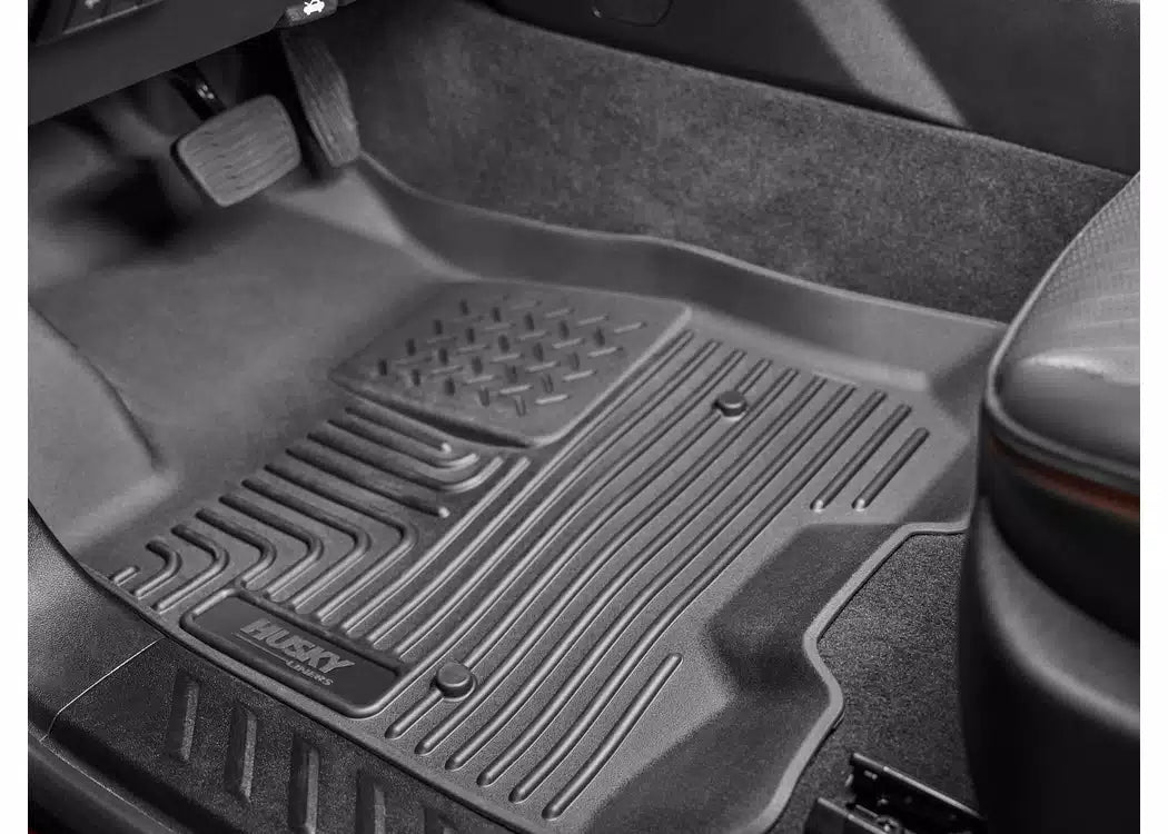 Husky Liners WeatherBeater Front & Second Seat Floor Liners - 3 Piece - 2022-2026 Volkswagen Taos