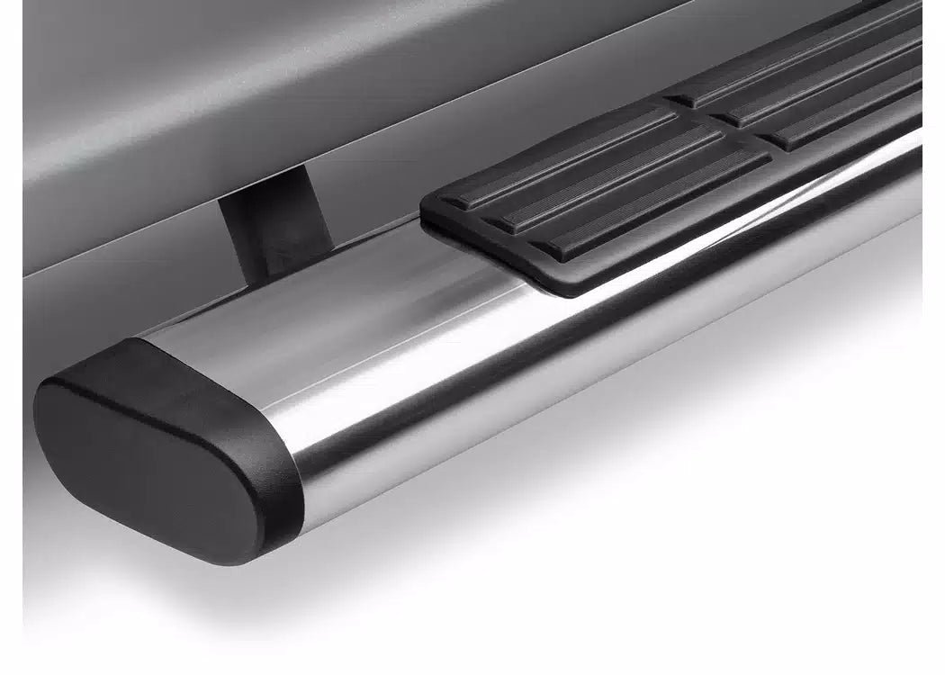 Go Rhino 6" O.E. Xtreme Oval Polished SideSteps - 2004-2015 Nissan Titan — view 6