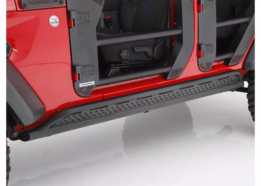 Go Rhino Frame Mounted Sliders - 2018-2026 Jeep Wrangler JL — view 2