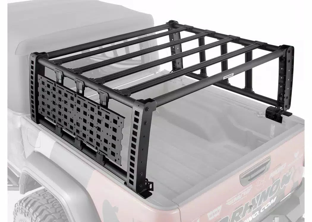 RealTruck Go Rhino XRS Overland Xtreme Bed Rack - 2005-2021 Nissan Frontier — view 3