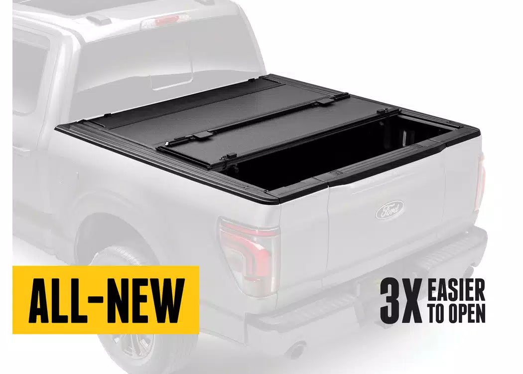 RealTruck BAKFlip MX4 EZ-Lift Hard Folding Tonneau Cover - 2020-2026 Jeep Gladiator — view 2