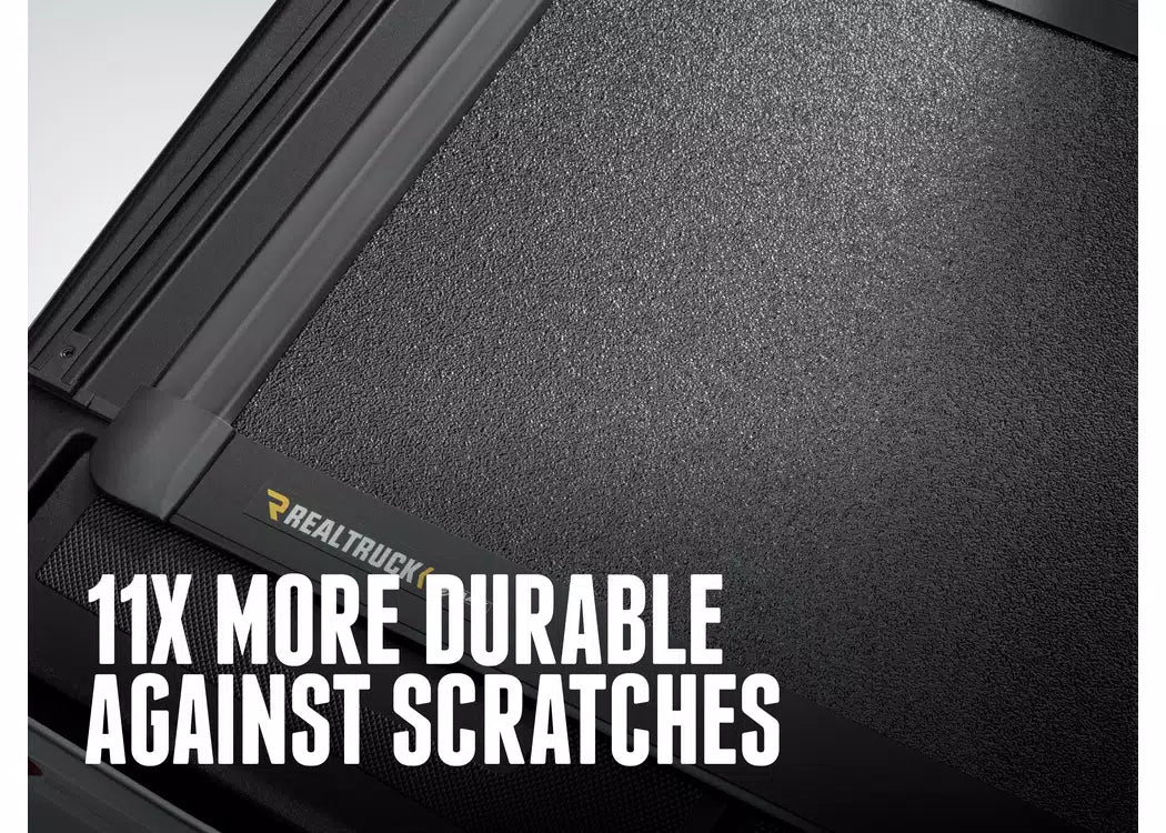 RealTruck BAKFlip MX4 TS (GEN 3) Hard Folding Tonneau Cover w/ T-Slot Rails - 2022-2026 Nissan Frontier — view 5