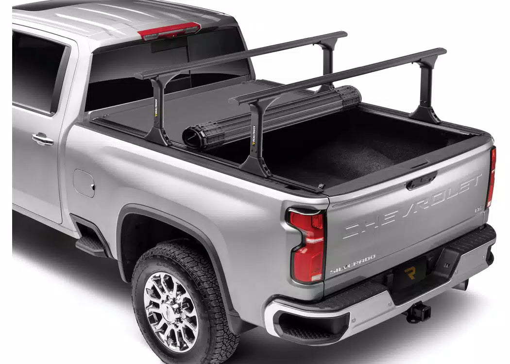 RealTruck BAK Revolver X4 TS Hard Roll-Up Tonneau Cover w/ T-Slot Rails - 2005-2021 Nissan Frontier, Suzuki Equator