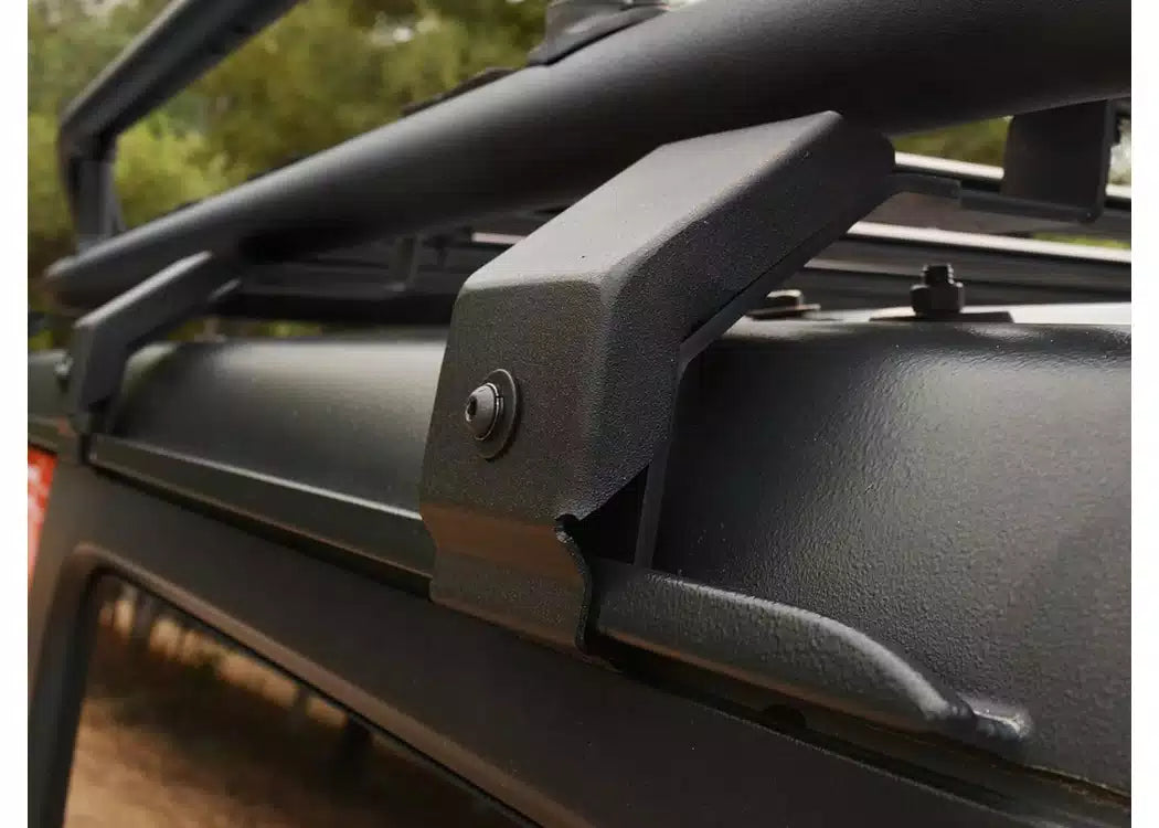 Go Rhino SRM Rack Rain Gutter Mount Kit - 2007-2018 Jeep Wrangler JK — view 2
