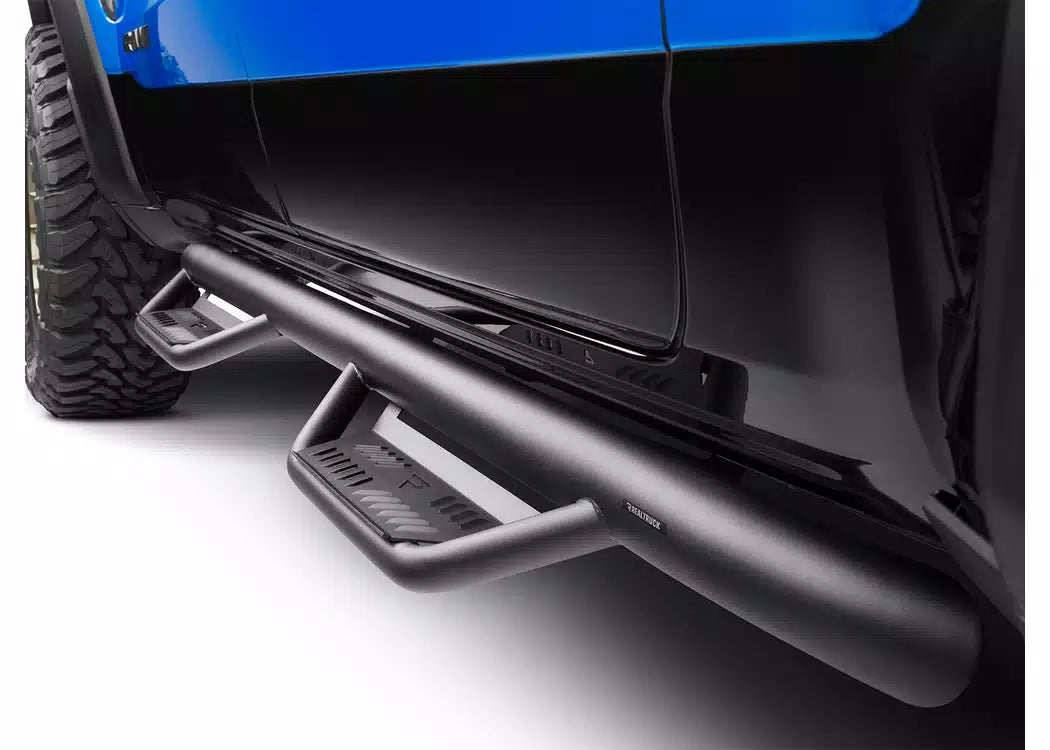 N-Fab Textured Black Cab Length Podium Steps - 2020-2026 Jeep Gladiator — view 4