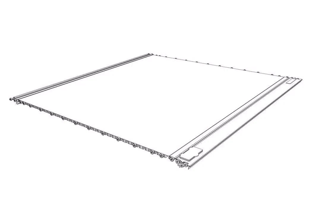 Retrax Replacement RetraxONE Polycarbonate Rolling Cover - 2017-2025 Honda Ridgeline — view 2